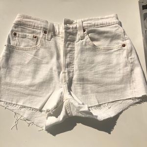 Women’s Levi shorts 501 high waist cutoff